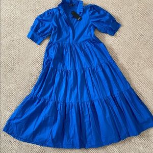 Brand new cobalt blue maxi dress from nasty gal